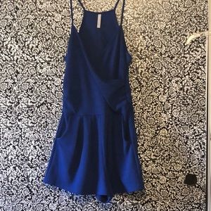 Blue romper